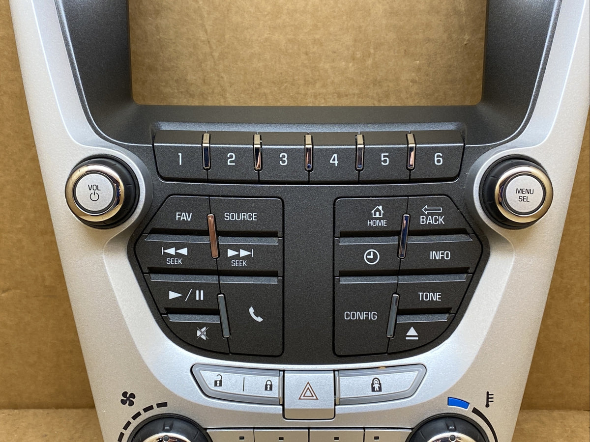 2012 2015 Chevy Equinox Terrain Radio Face Climate Control Panel Bezel 234508842