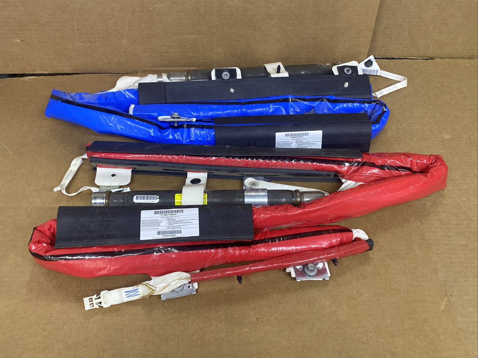 08 17 Patriot Driver Passenger Left Right Upper Curtain Roof Air Bag Airbag Set0