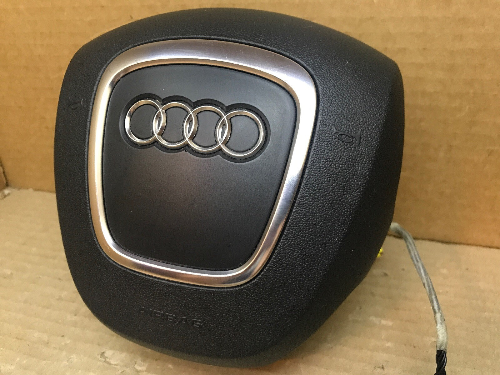 Audi A6 S6 Front Left Driver Side Steering Wheel Airbag Air Bag Black5