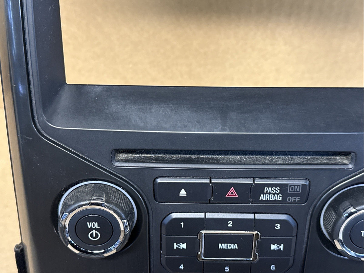 2014 2015 Ford F 150 F150 Radio Control Panel Bezel Metal EL3T 18A802 GASMM84