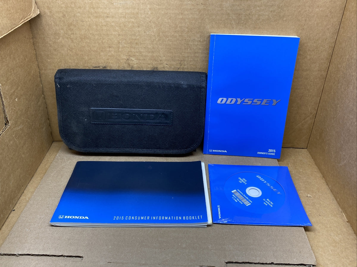2015 Honda Odyssey Owner's Owners Owner Manual Book Guide Set Case OEM0