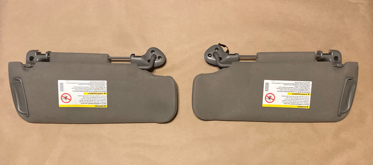 00 06 Tahoe Avalanche Yukon Escalade Suburban Sun Visor Sunvisor Left Right Pair0