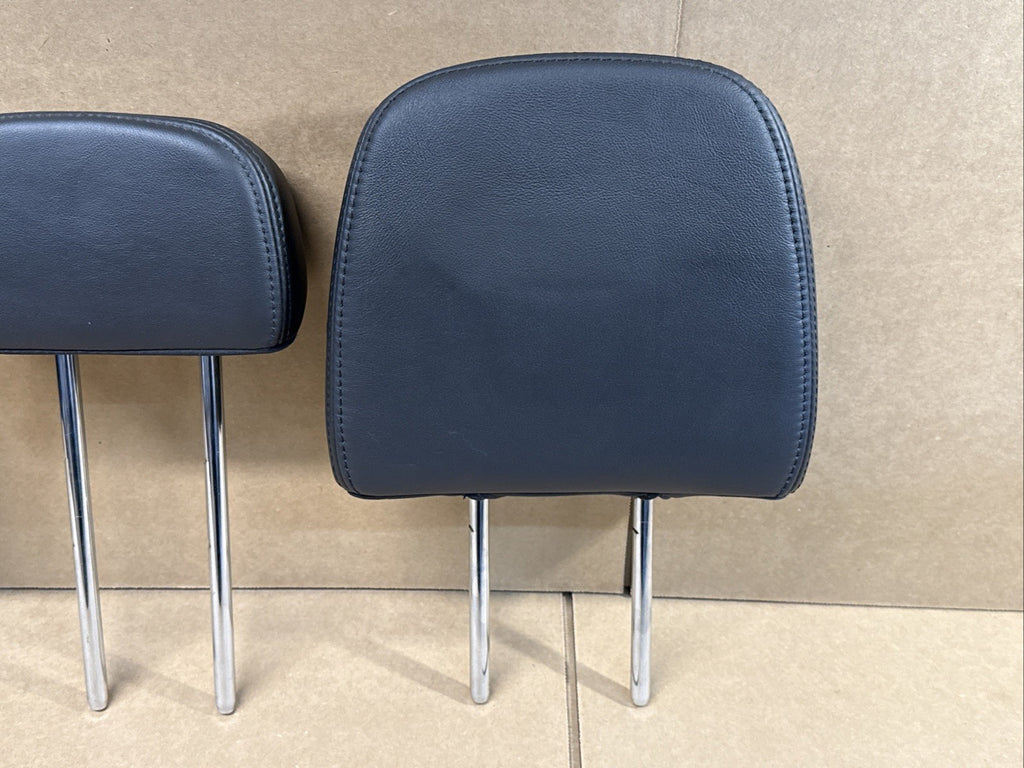 2011 2014 Ford F 150 F150 Back Rear Head Rest Headrest Black Leather Set of 33