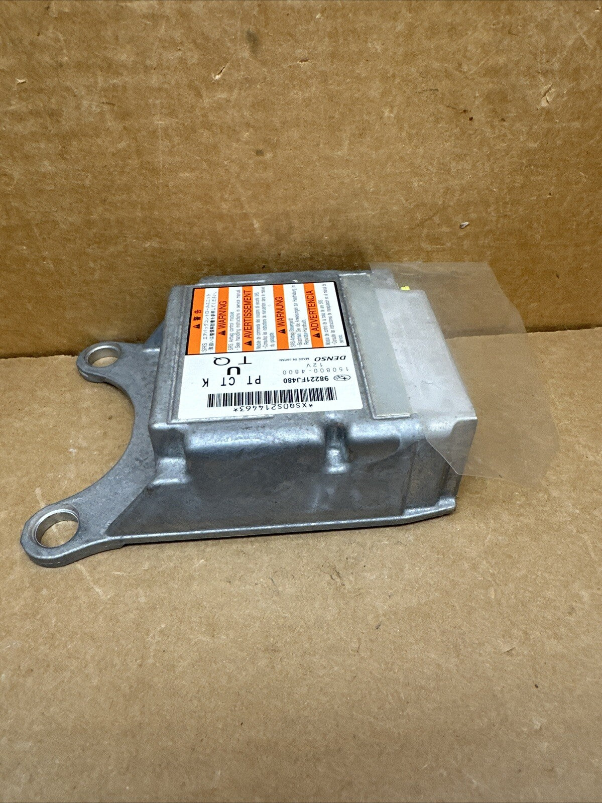 2016 Subaru Impreza SRS Air Bag Airbag Control Module 98221FJ4805