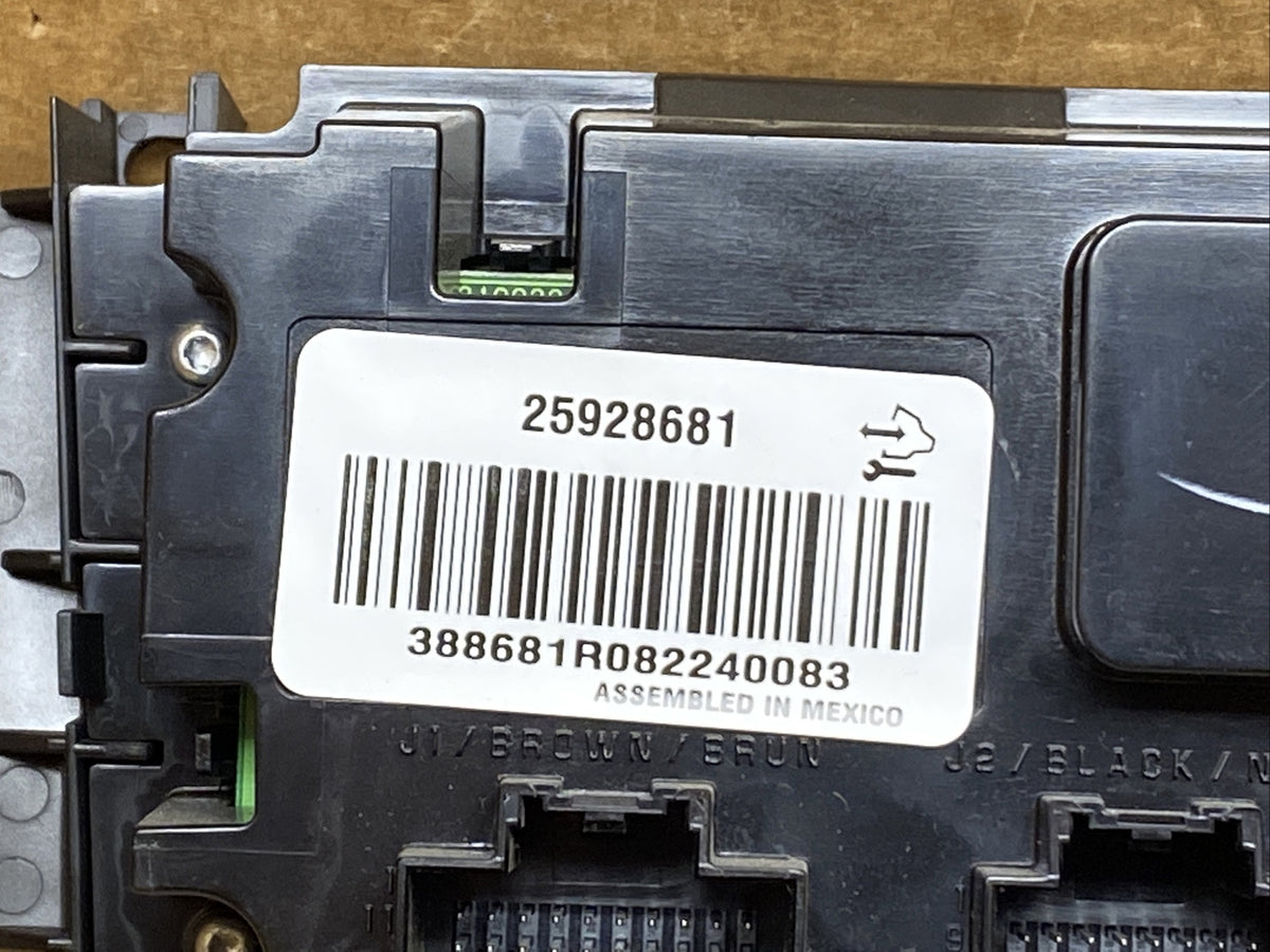 2007 2011 Escalade Digital Climate Temp Temperature Control OEM 259286817