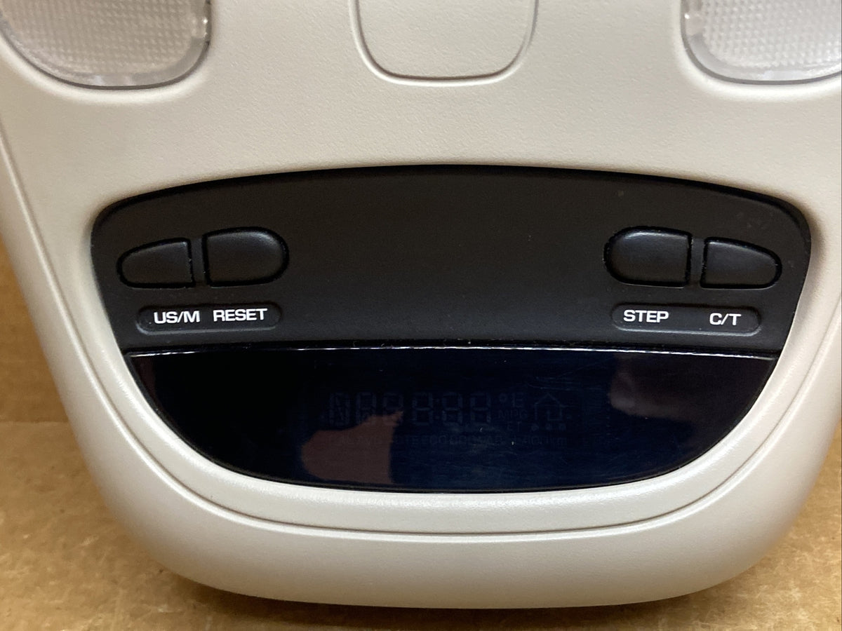 2002 2005 Dodge Ram Overhead Console Dome Map Lights Digital Display 56049706AF2
