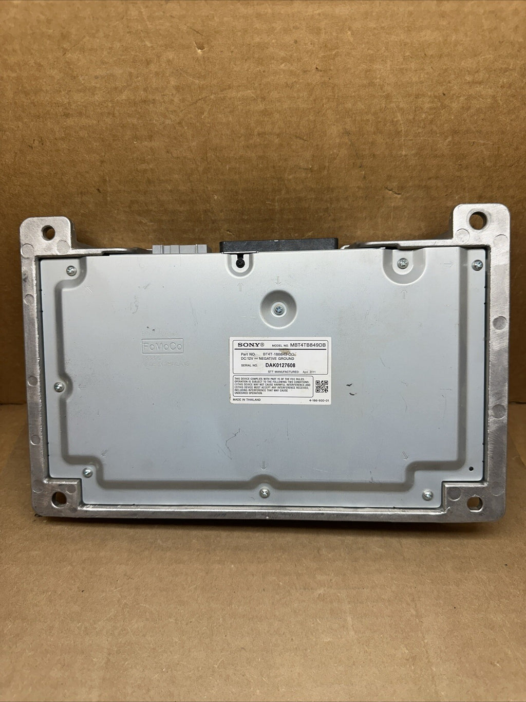 2011 2014 Ford Edge Radio Amp Amplifier Sony BT4T 18B849 DG6