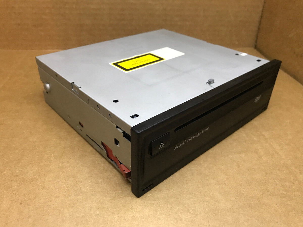 2006 06 AUDI A6 NAVIGATION GPS DVD DRIVE PLAYER OEM 4E0919887C 4E0910887 BE 63552