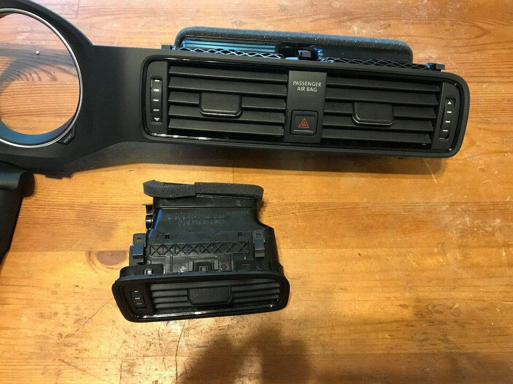 2014 2018 VW Jetta Black Dash Cluster Air Vent Surround Bezel Trim Factory 2