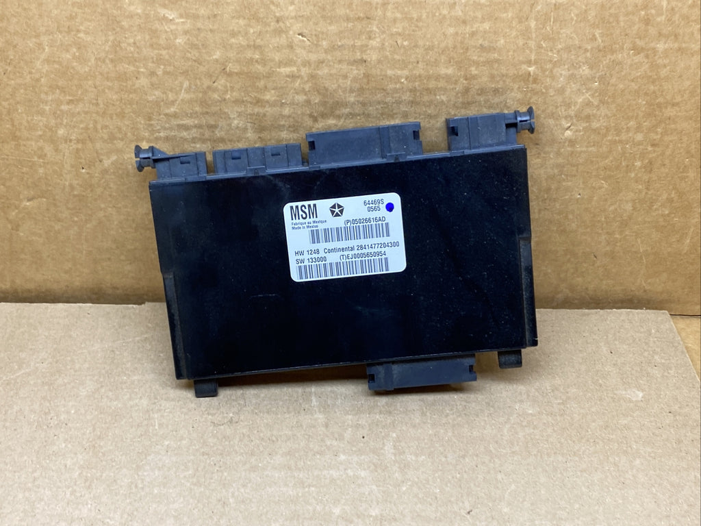 Chrysler Dodge Jeep Power Seat Control Memory Module 05026616AD P05026616AD0
