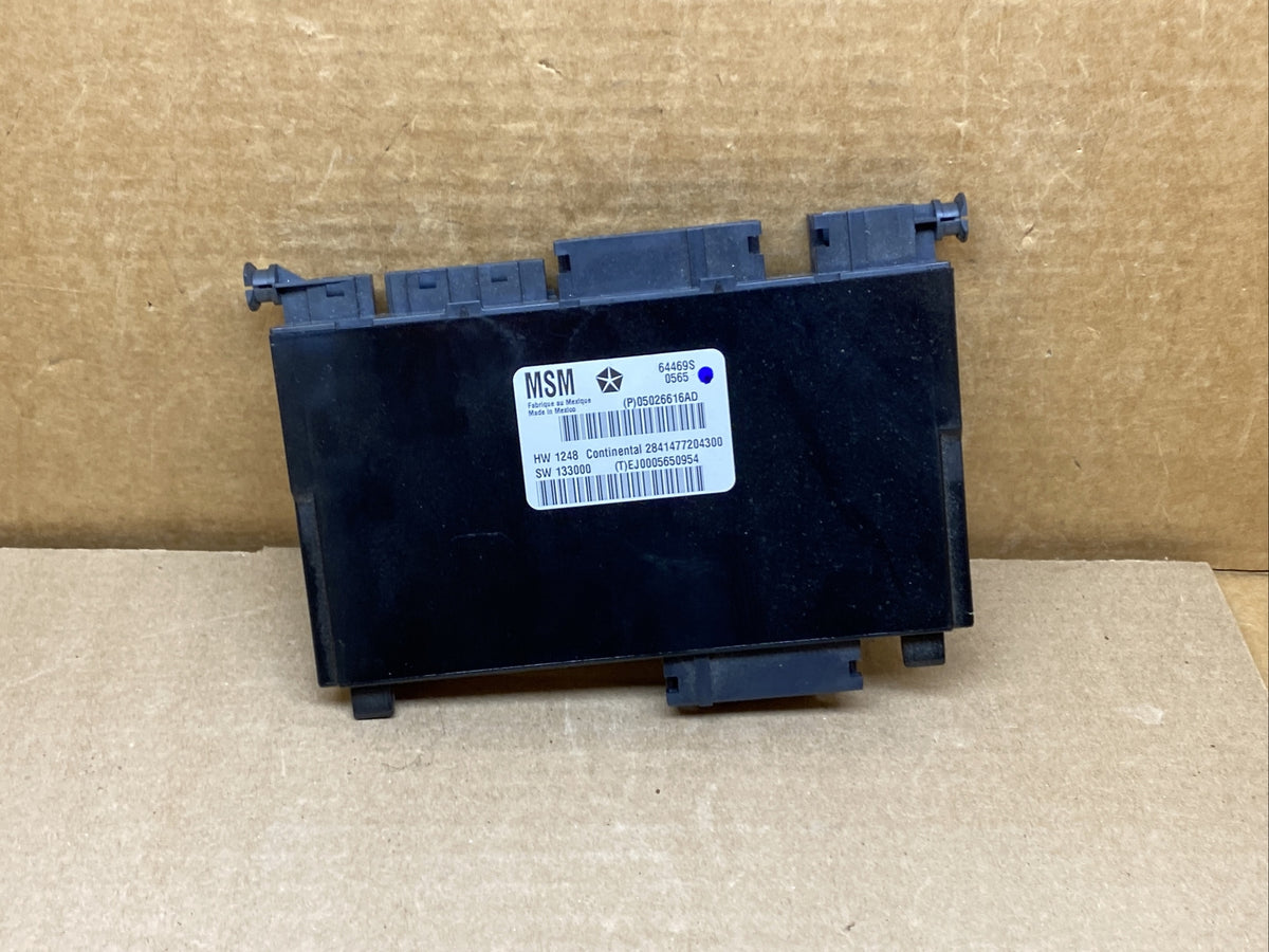Chrysler Dodge Jeep Power Seat Control Memory Module 05026616AD P05026616AD0