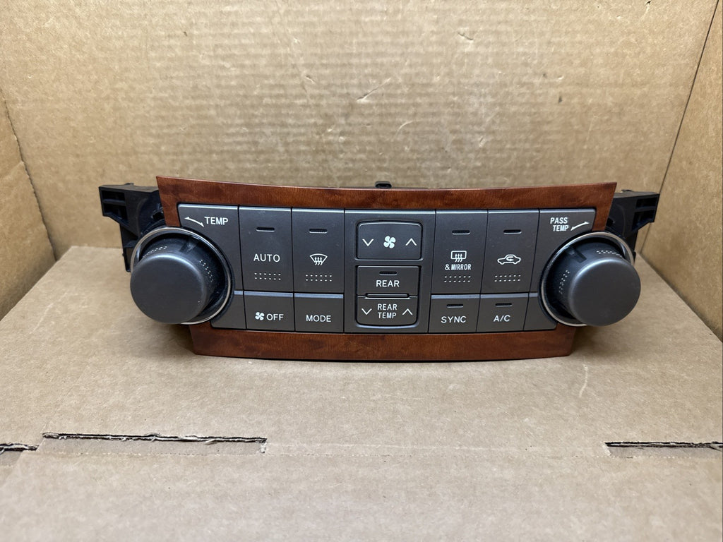 2008 2010 Toyota Highlander Temperature Climate Control AC Heat 55900 482200