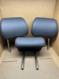 2016 2021 Hyundai Tucson Rear 2nd Row Head Rest Headrest Set of 3 Black Leather0