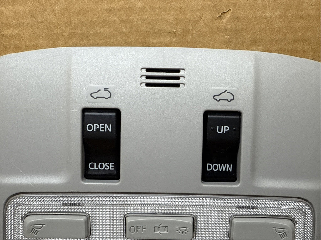 2013 2015 Toyota Rav 4 Rav4 Overhead Over Head Roof Console Sunroof Gray4