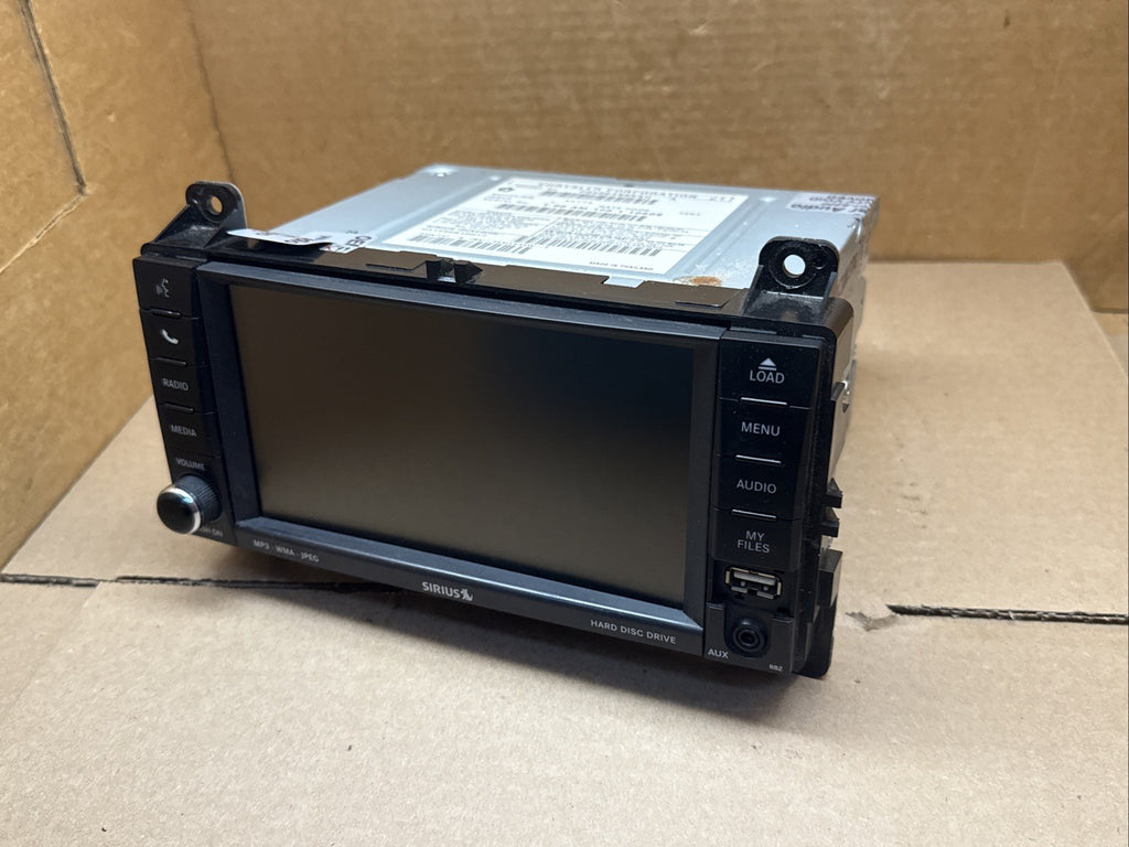 2011 2013 Jeep Grand Cherokee Radio RBZ P05064885AH 05064885AH6