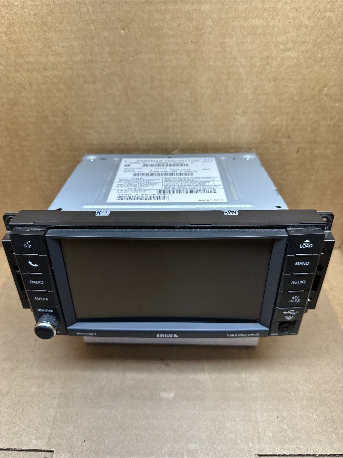 Jeep Dodge Chrysler Touchscreen Radio RHB P05091186AA 05091186AA0