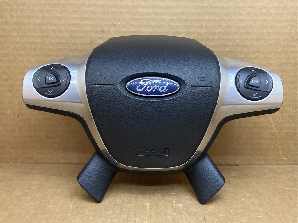 2012 2014 Ford Focus Driver Side Steering Wheel Airbag Air Bag OEM Controls1