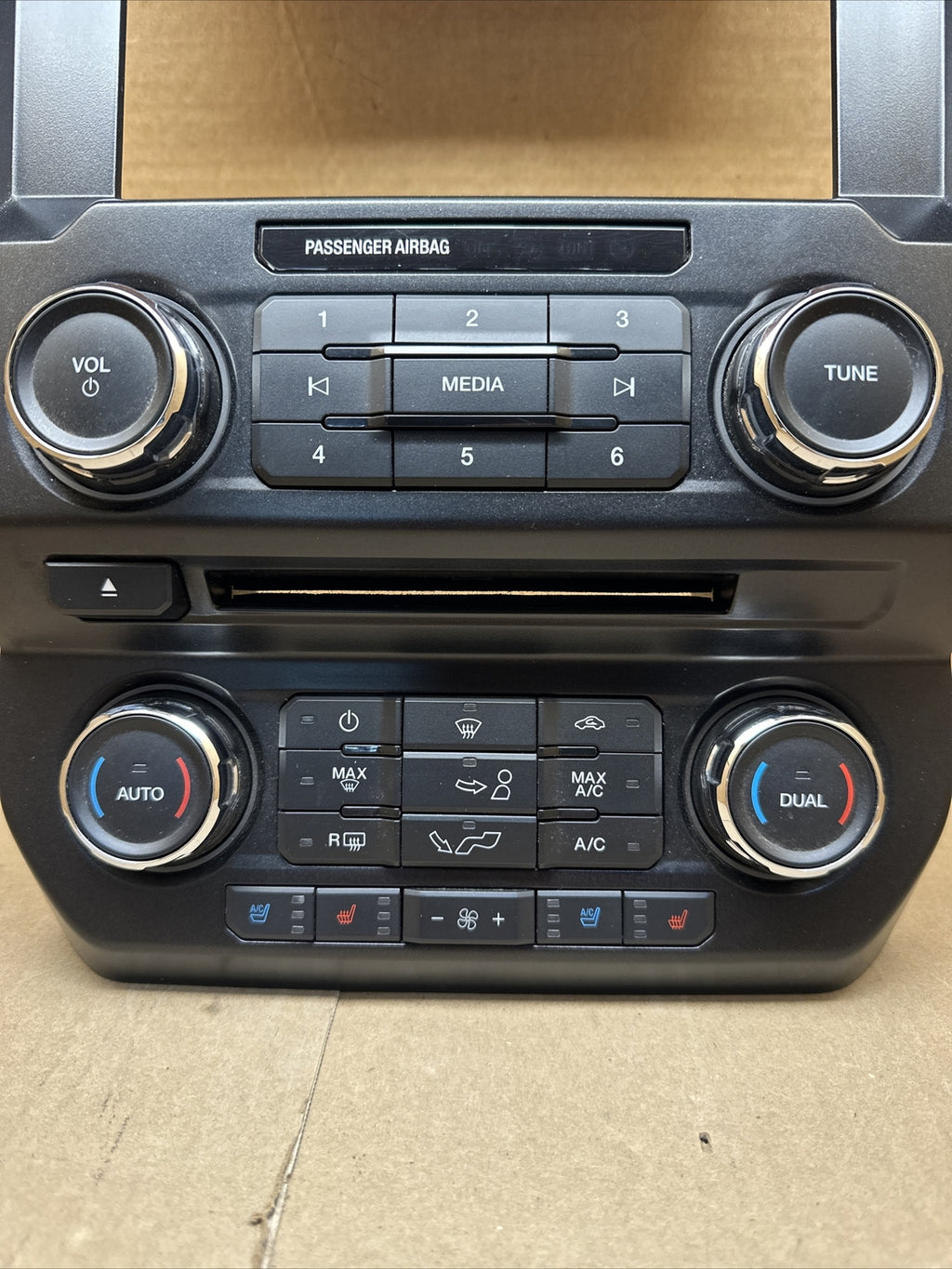 2015 2017 Ford F 150 F150 Temperature Radio Control Panel Bezel FL3T 18E245 ABJ3