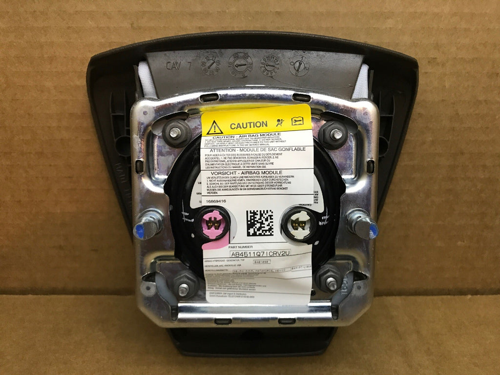 Air Bag Driver Steering Wheel Sierra Yukon Cocoa 280499122