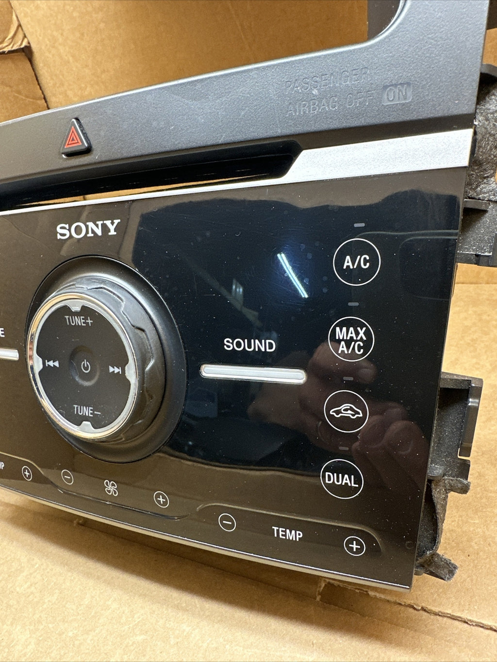 2013 2015 Ford Explorer 8" Radio Climate Control Panel Bezel DB5T 18A802 HF2