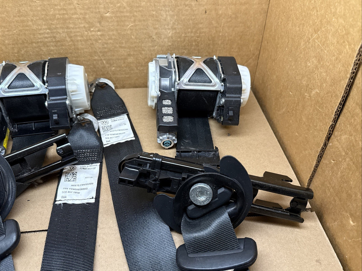 2011 2018 VOLKSWAGEN JETTA FRONT SEAT BELTS RETRACTORS PAIRS SET2