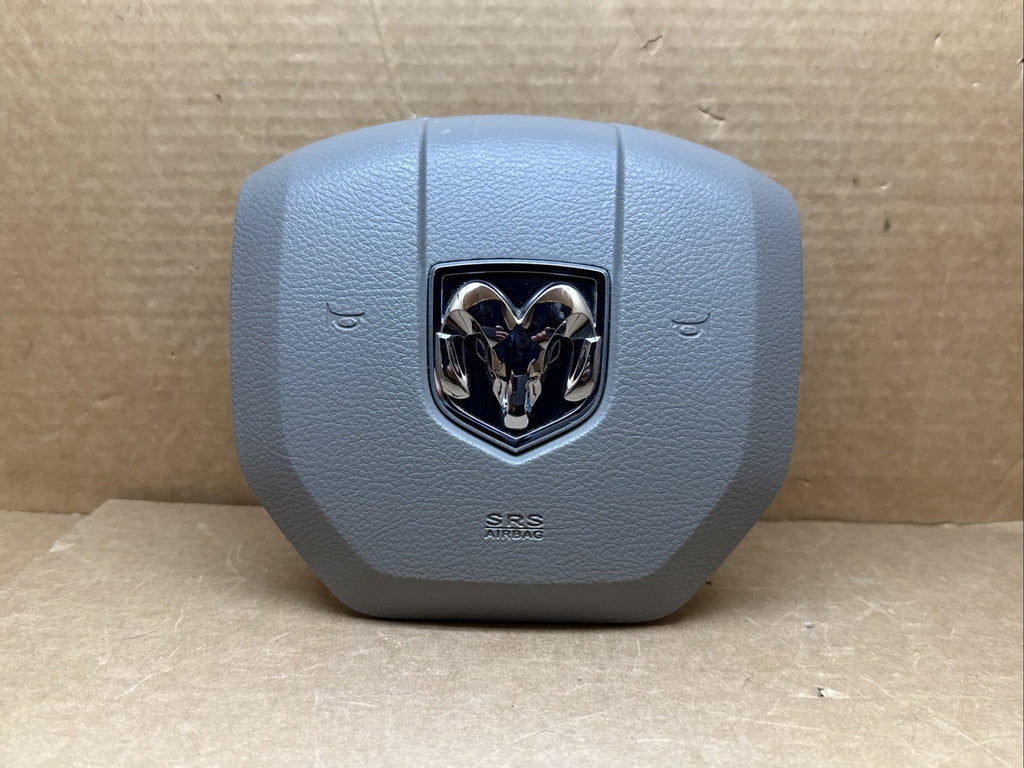 2013 2017 Ram Truck Front Left Driver Side Steering Wheel Air Bag Airbag Gray1