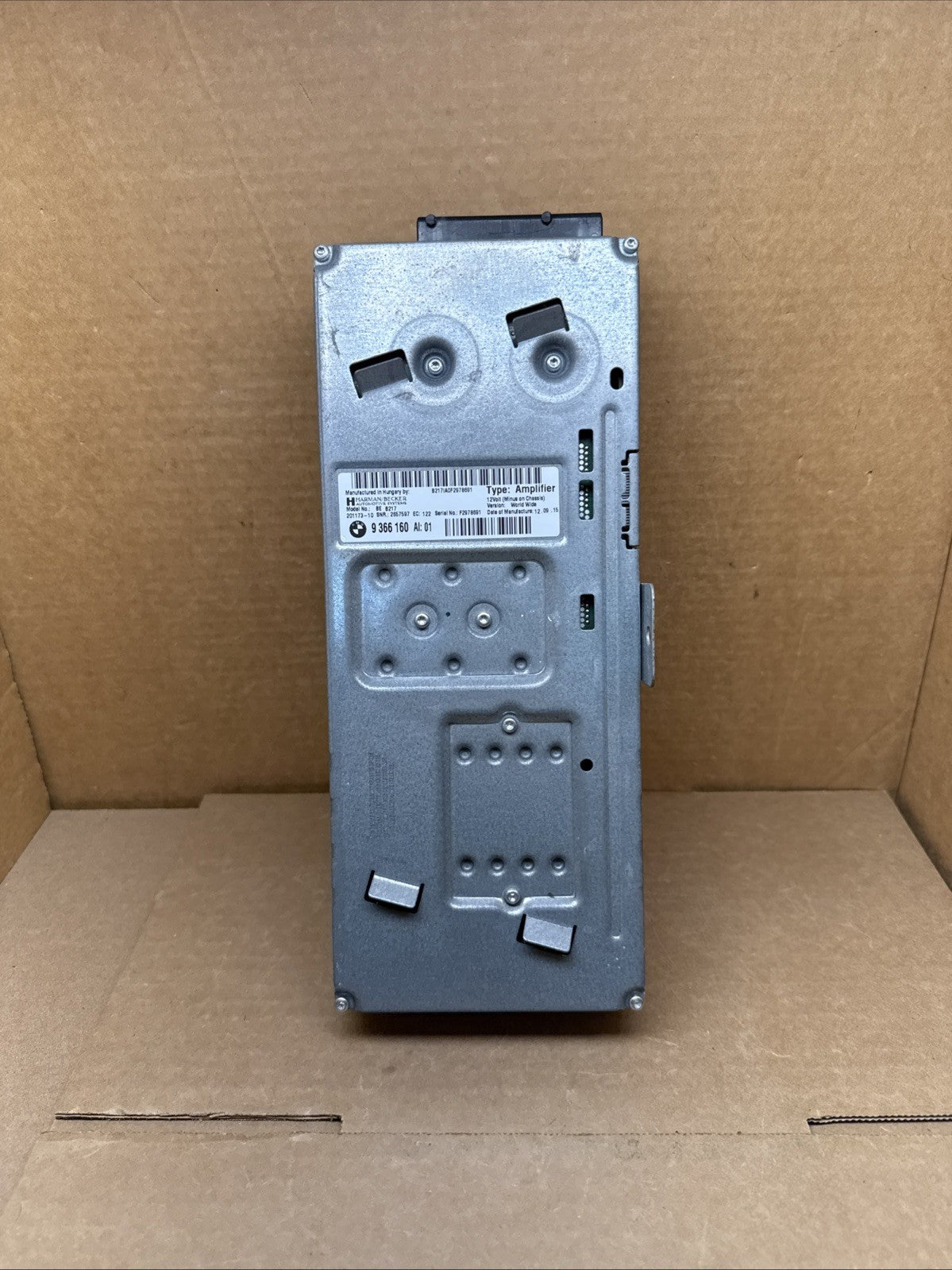 BMW 5 6 7 SERIES F10 F11 F06 F13 F01 HARMAN KARDON AMPLIFIER AMP 93661600