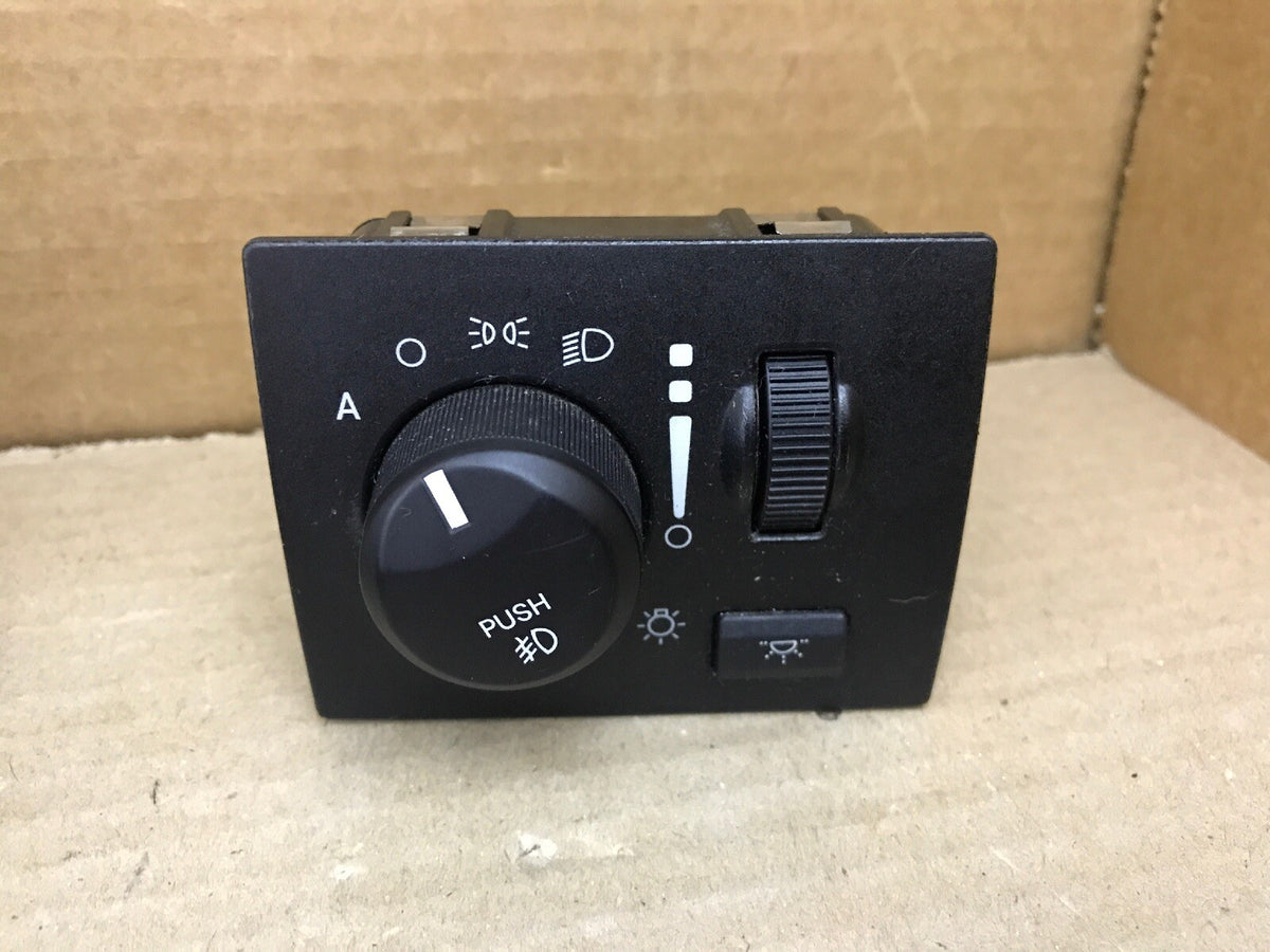 08 10 TOWN & COUNTRY FRONT DASH HEADLIGHT FOG LIGHT LAMP SWITCH P04602762AB OEM0