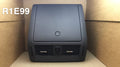 2010 2012 FUSION MILAN CENTER DASH STORAGE COMPARTMENT CUBBY GRAY LIGHT STONE0