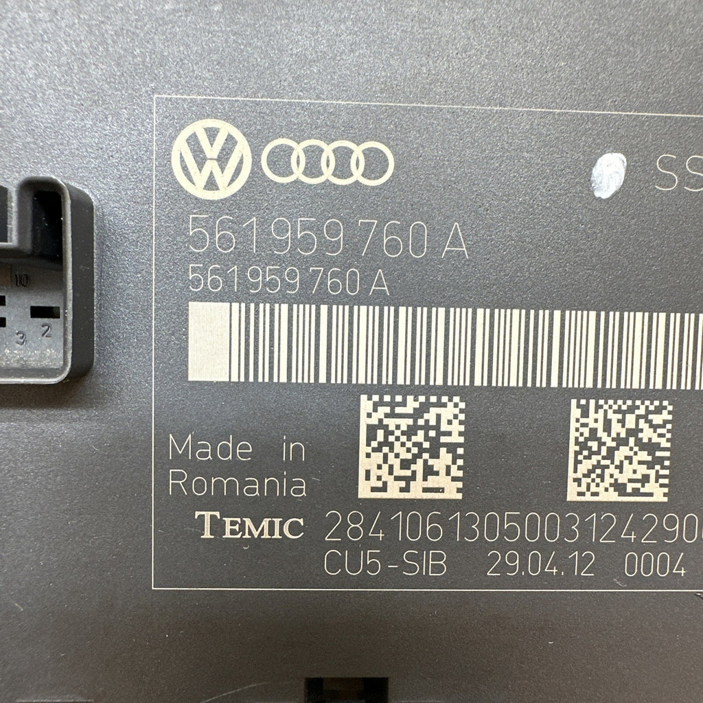 2012 2015 VW Passat Driver Seat Memory Control Module 561959760A1
