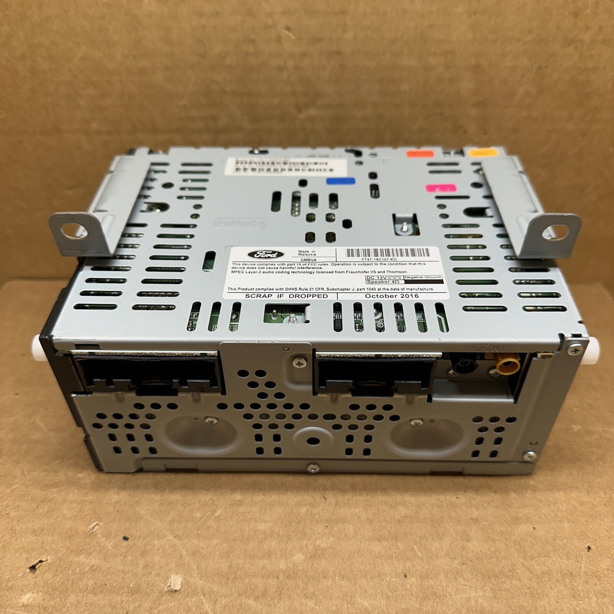 2015 2018 Ford Edge Radio Cd Player Disc Reader OEM FT4T 19C107 KD0