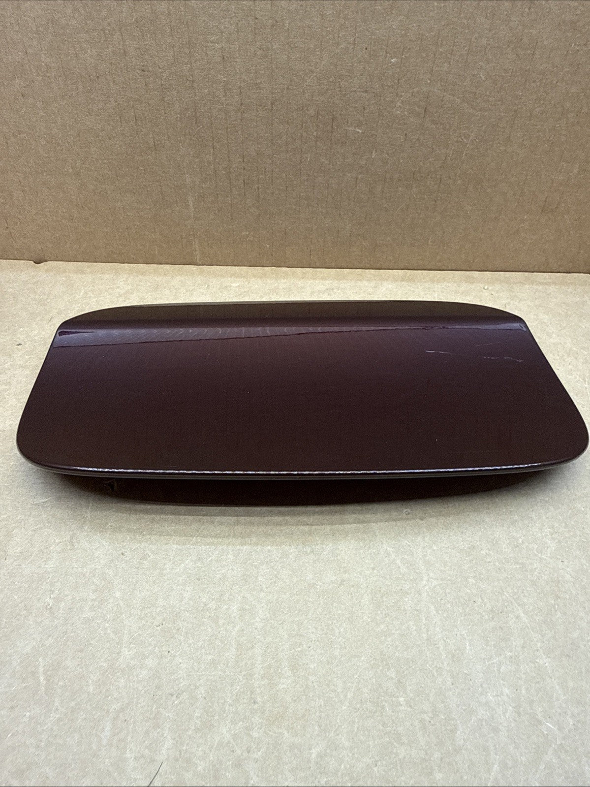 2019-2024 Edge Fuel Gas Tank Filler Door Lid Cover  Maroon Burgundy R3 Scratched1