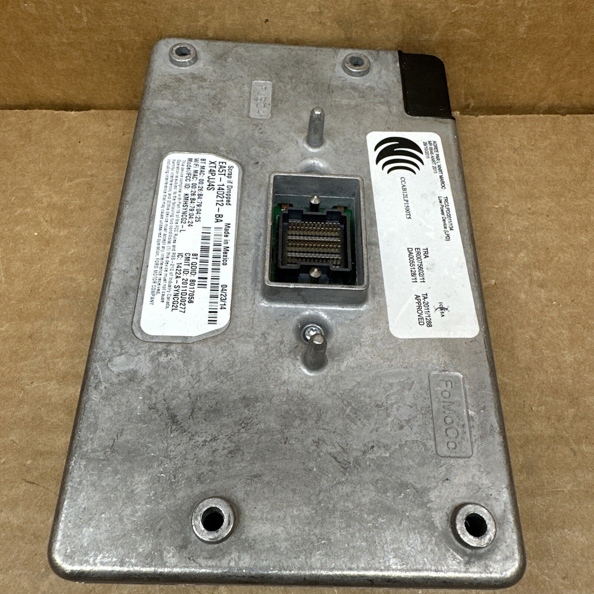 2012 2015 Ford Sync 2 Receiver Module EA5T 14D212 BA DS7T 14F239 BS7