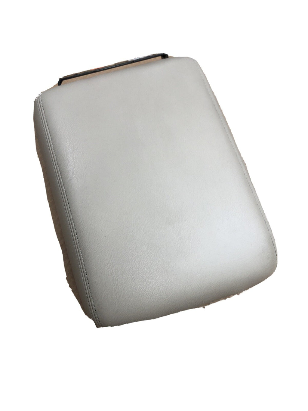 13 18 NISSAN PATHFINDER center console lid armrest storage Beige leather OEM0