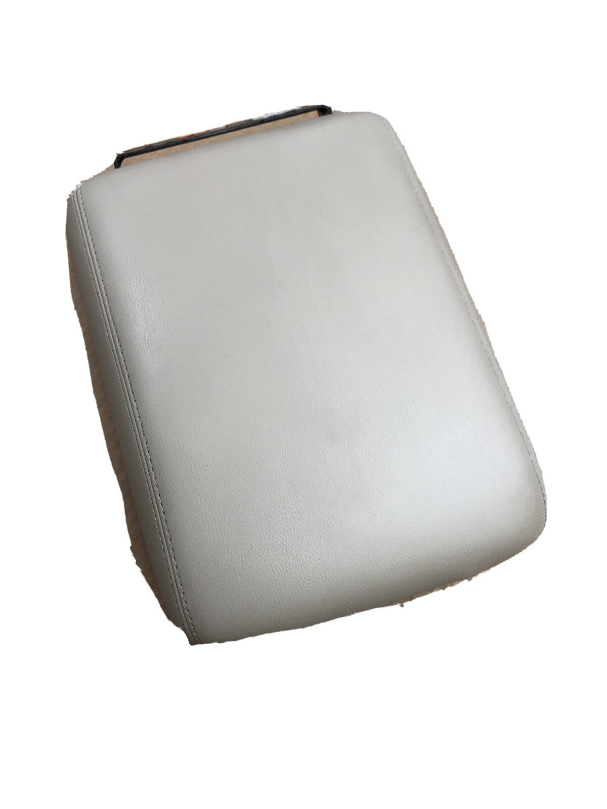 13 18 NISSAN PATHFINDER center console lid armrest storage Beige leather OEM0