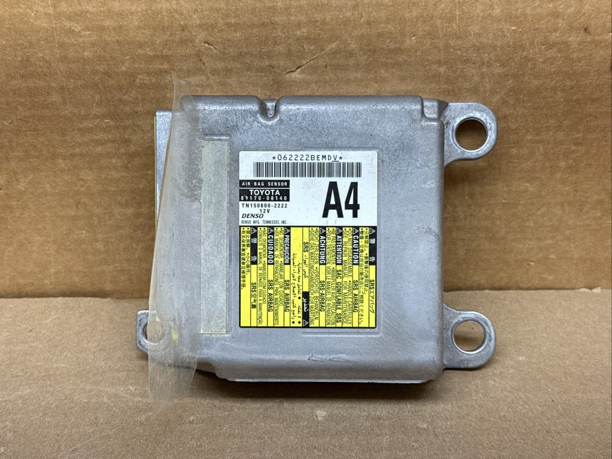 2015 2016 Toyota Sienna Air Bag Airbag Control Module Computer 89170 081400
