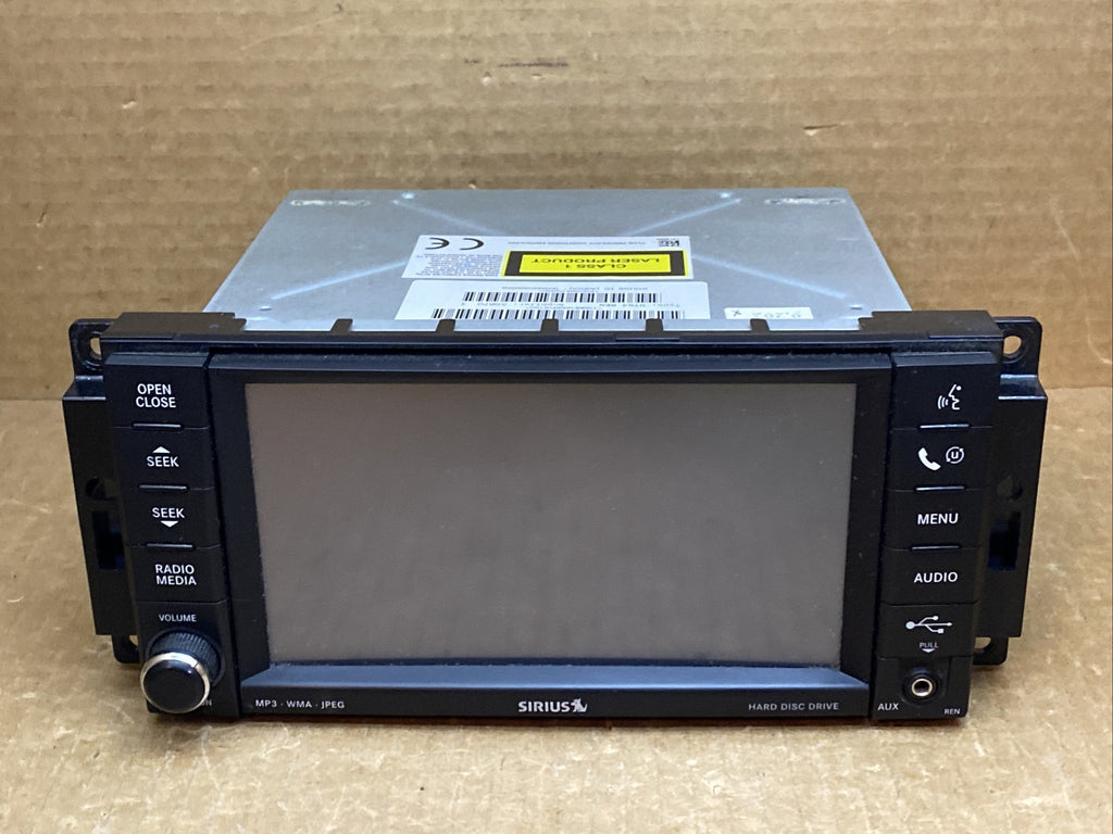 09 10 Dodge Ram 1500 2500 Journey Caravan DVD Radio Receiver REN P05064759AD0