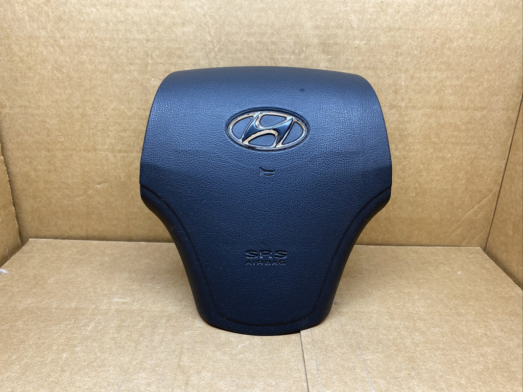 07 10 Hyundai Elantra Front Left Driver Side Steering Wheel Air Bag Airbag Black0