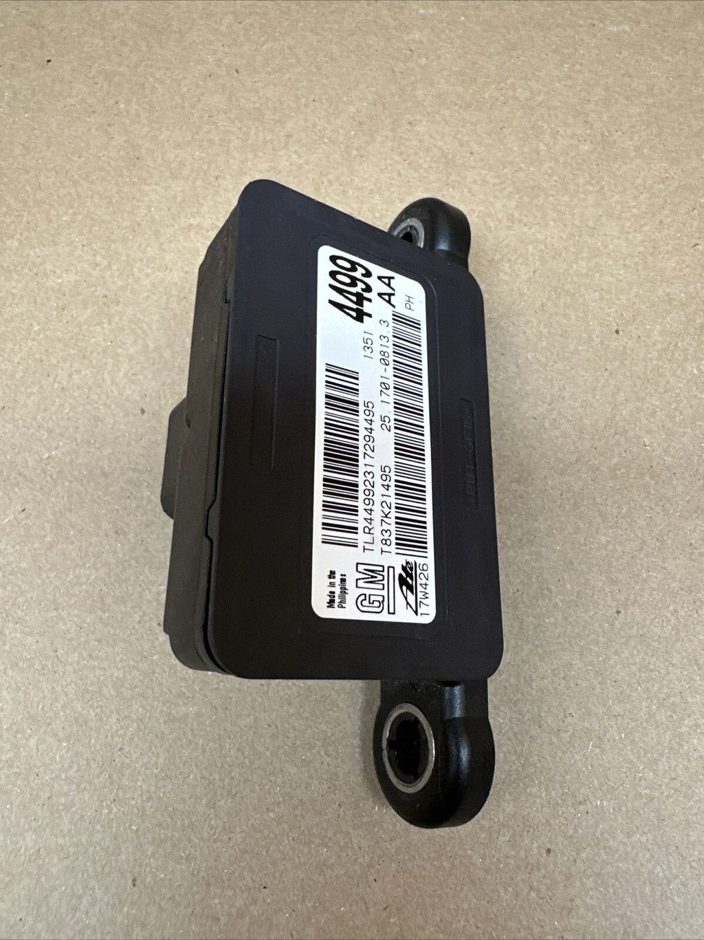 2018 Cadillac Escalade Yaw Rate Sensor Control Module 135144991