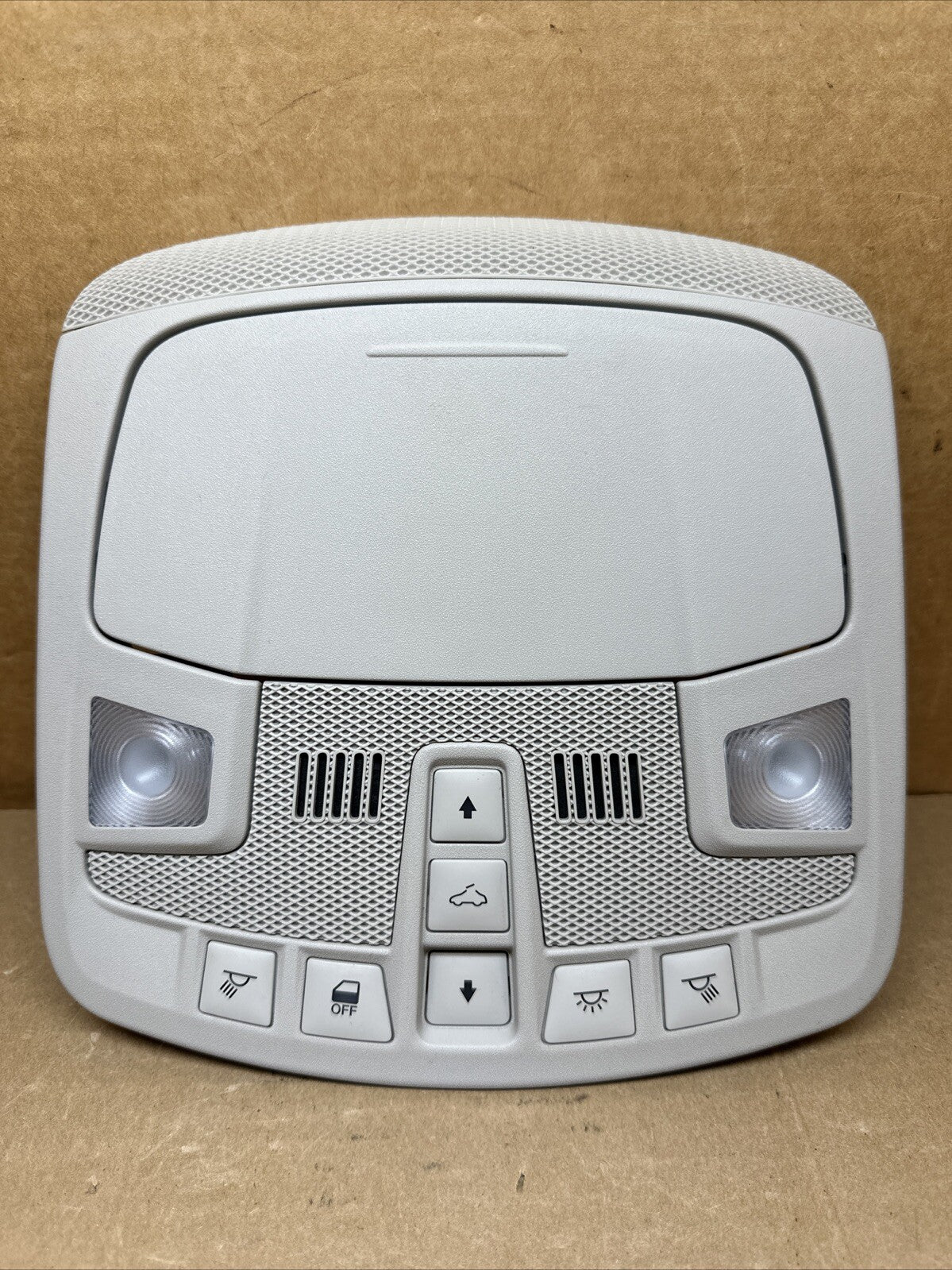 2013 2016 Ford Fusion Over Head Overhead Console Dome Light Sunroof Gray0