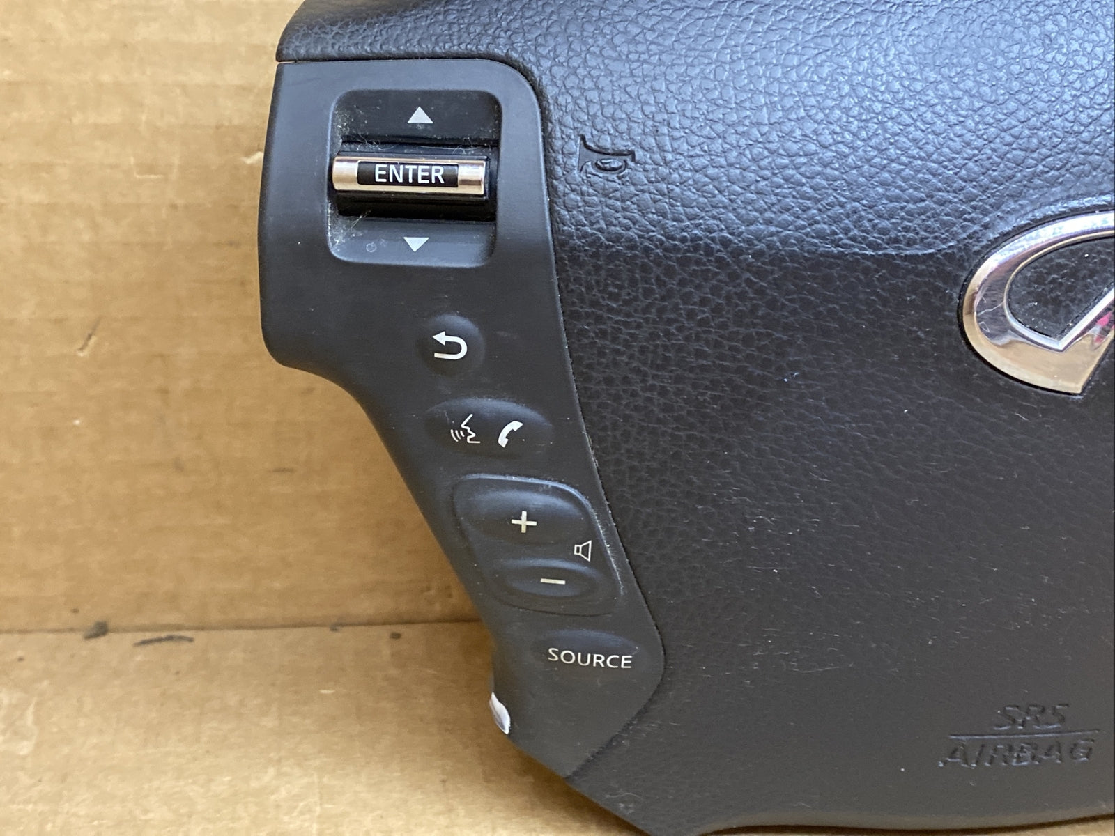 INFINITI M35 M45 FRONT LEFT DRIVER SIDE STEERING WHEEL AIRBAG AIR BAG BLACK5