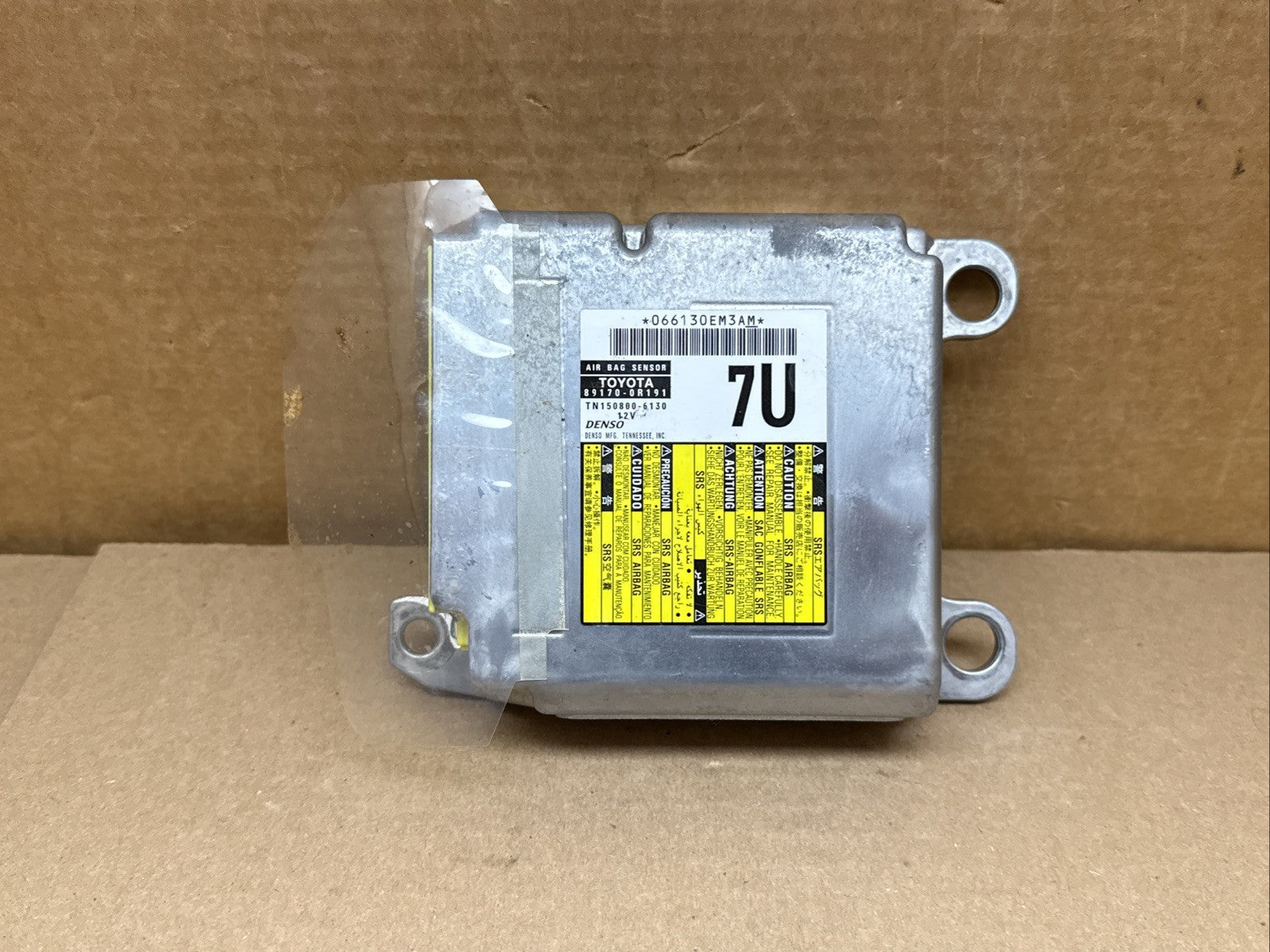 2016 2018 Toyota Rav 4 Rav4 Air Bag Airbag Control Module Computer 89170 0R1910
