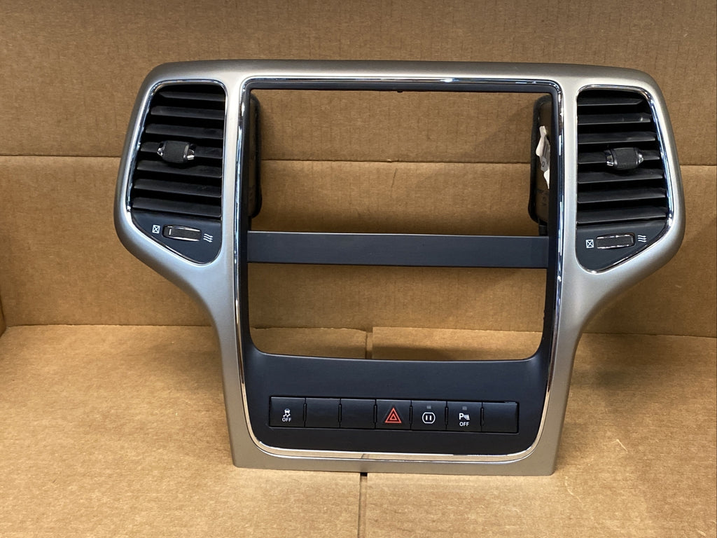 2011 2013 Jeep Grand Cherokee Temperature Control Unit Radio Bezel P56046148AC2