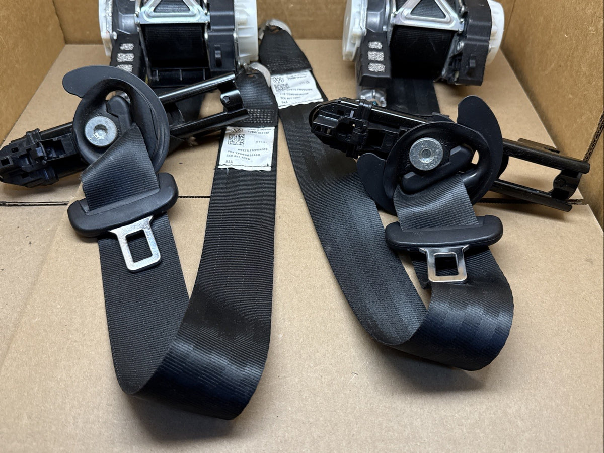 2011 2018 VOLKSWAGEN JETTA FRONT SEAT BELTS RETRACTORS PAIRS SET3