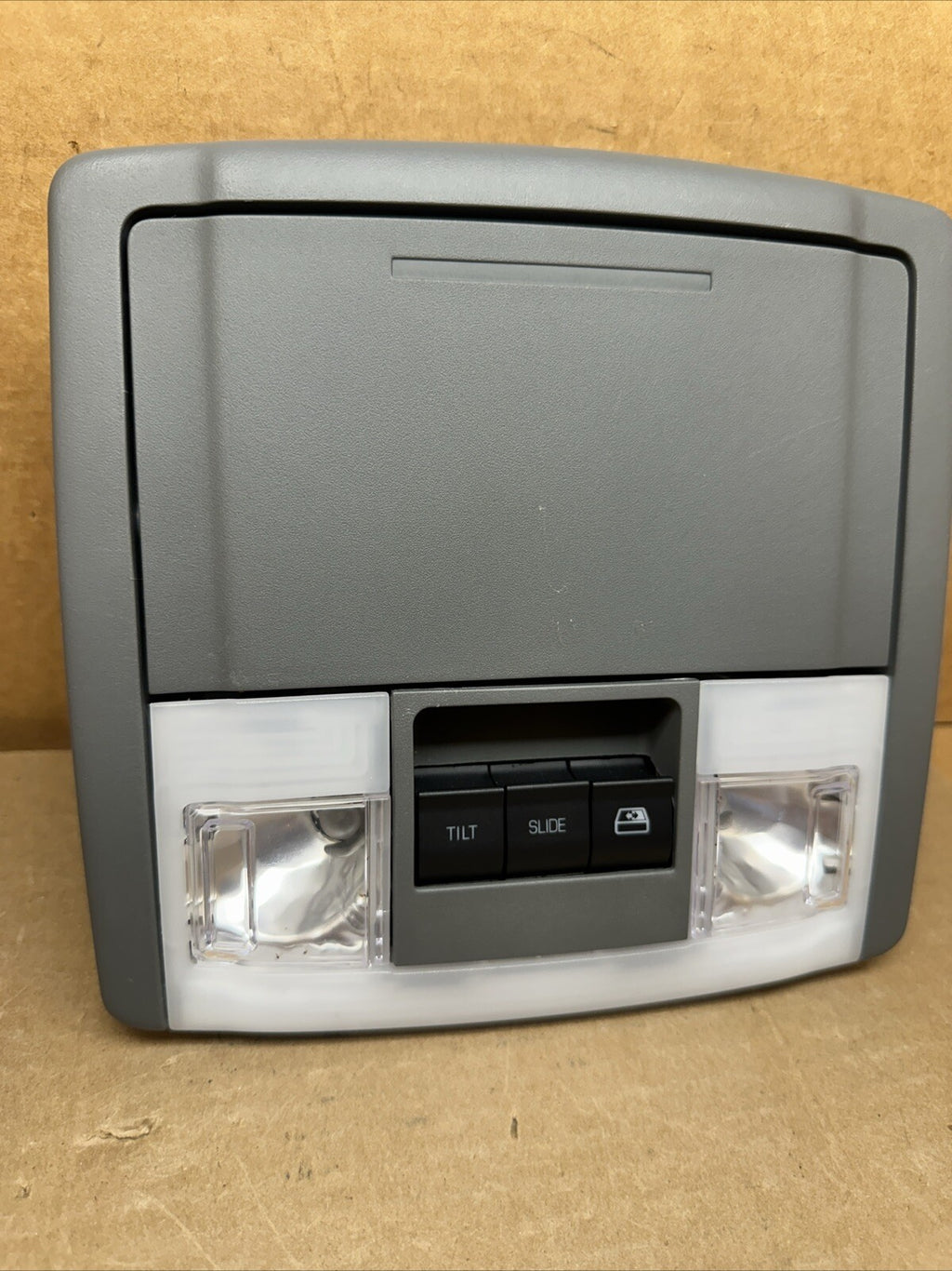2009 2014 F150 F 150 Overhead Sun Roof Console Sunroof Back Glass Switch Gray2