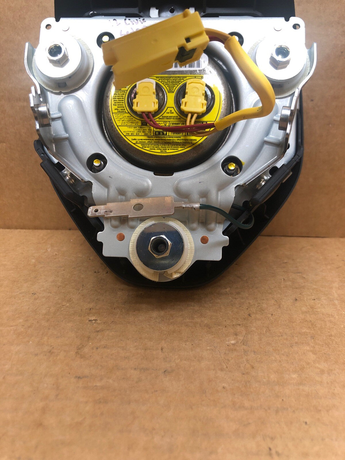  2012 2015 HONDA CIVIC FRONT LEFT DRIVER SIDE STEERING WHEEL AIRBAG AIR BAG5