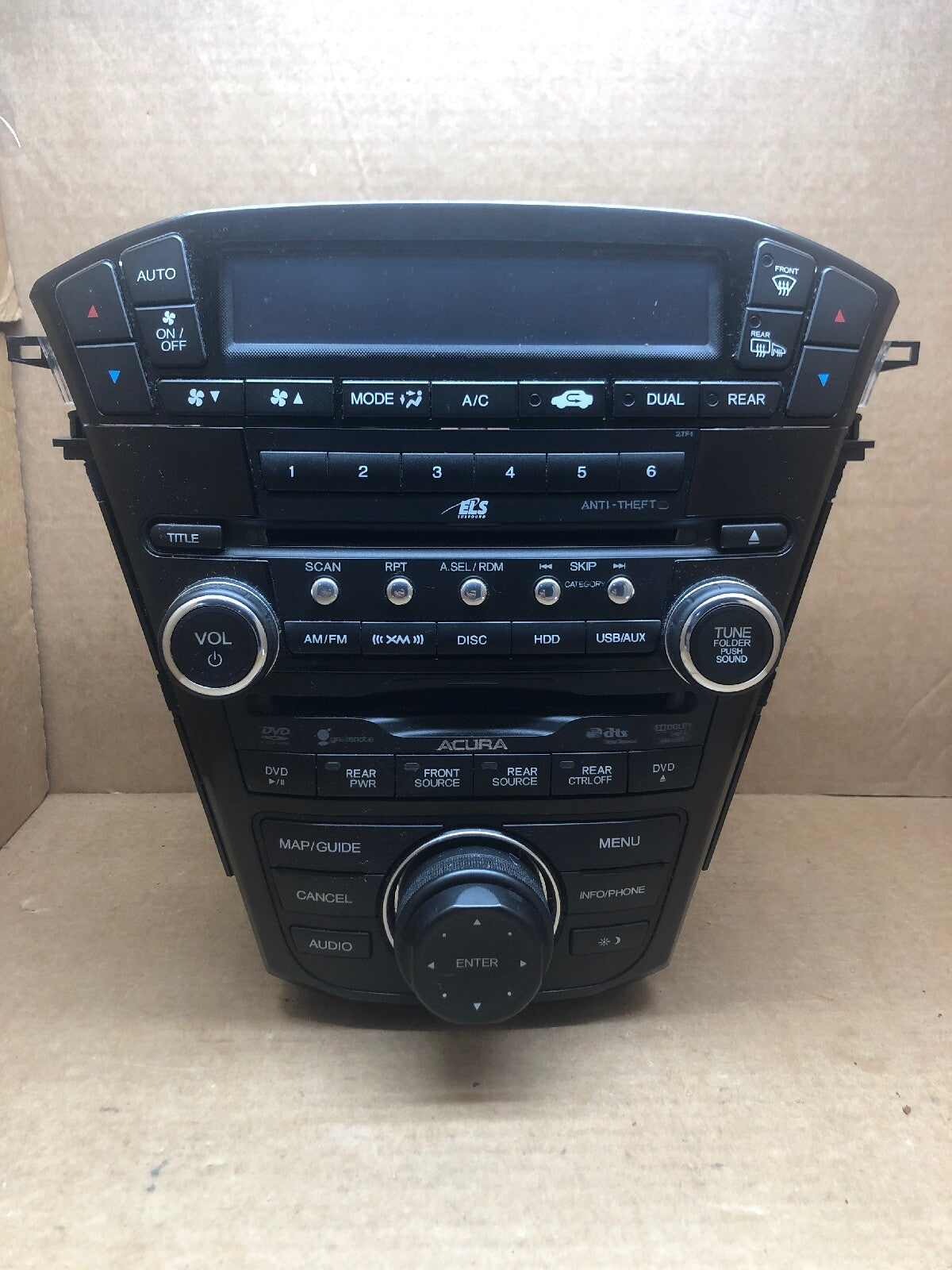 2010 2013 ACURA MDX Radio Tech 39101 STX A720 M1 OEM 20110