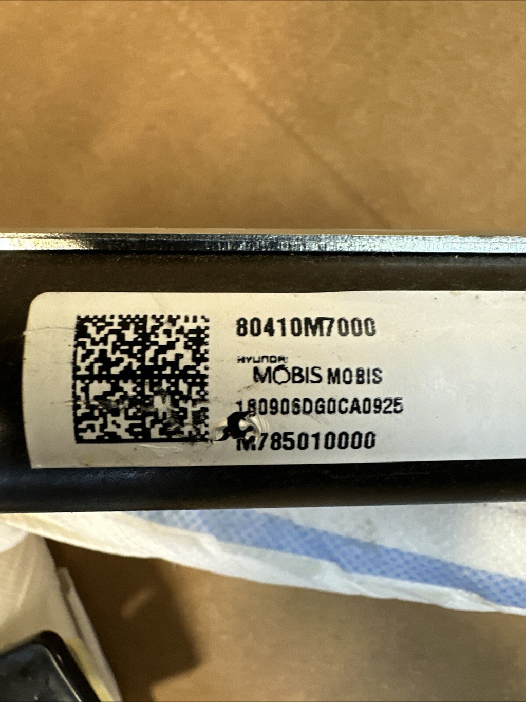 19 2023 Kia Forte Left Side Driver Upper Curtain Roof Air Bag Airbag 80410M70005