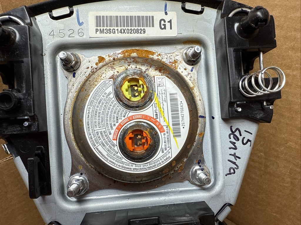 2013 2017 NISSAN SENTRA FRONT LEFT DRIVER SIDE STEERING WHEEL AIRBAG AIR BAG 10