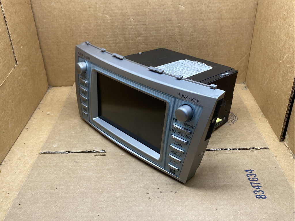2007 2009 Toyota Camry Hybrid Dash Radio Screen Display JBL 86120 33A306